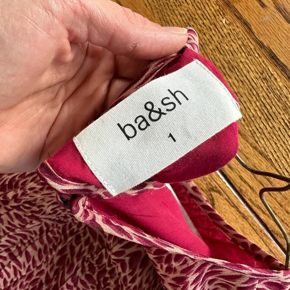 Ba&Sh Grace Chiffon Mini Dress Size 1(Small) - Picture 7 of 8